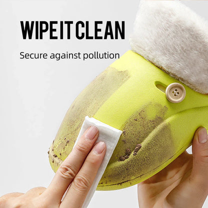 Winter warm non-slip slippers in various colours for men and women