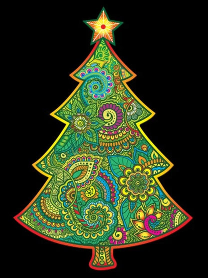 Animal Puzzle Craft Hub A3 Size Wooden Box for puzzle storage and display