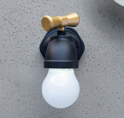 Faucet Night Lamp with LED induction and USB charging, sound-controlled for automatic lighting