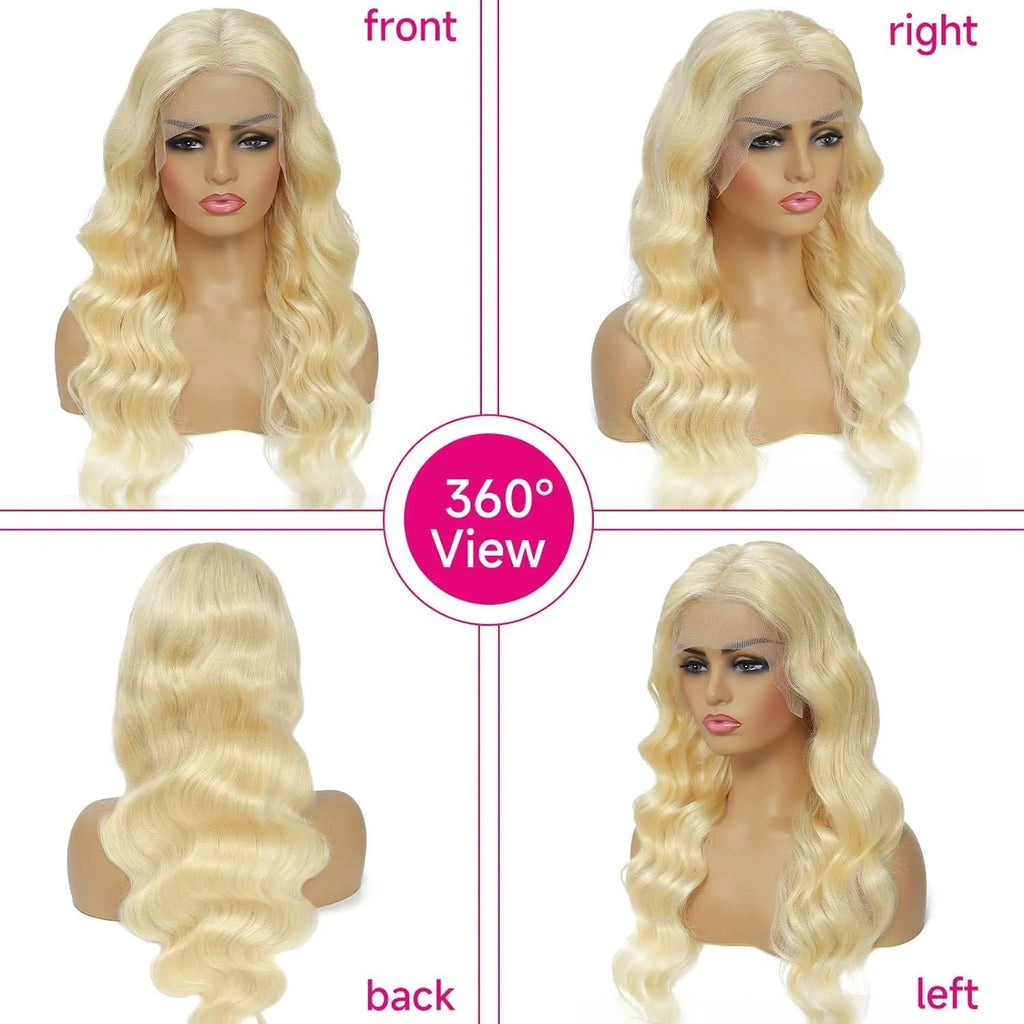 Women's front lace synthetic wig with medium long curly hair in colour M1 539 613.