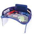 Multifunctional car seat plate made from Oxford cloth in animal world design for middle seat use