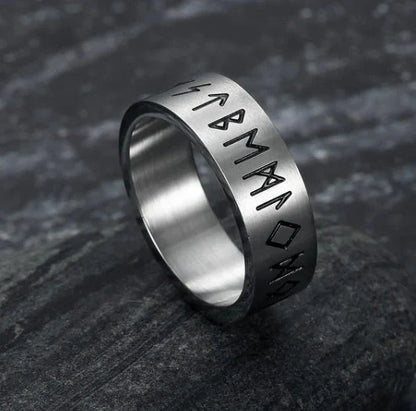 Korean Fashion Titanium Steel Rotatable Ring in various colors, showcasing vintage style and adjustable design