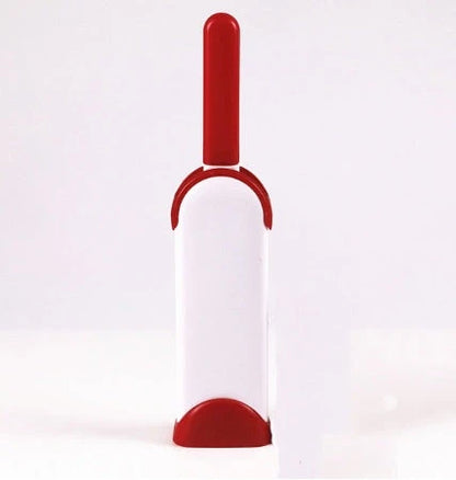 Reusable pet hair remover with self-cleaning base in multiple colours
