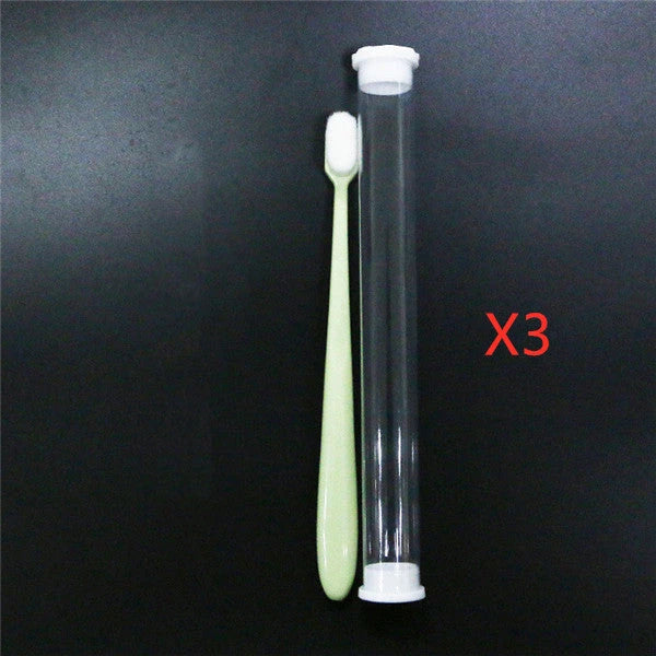 Micron Soft Toothbrush with high bristle count for efficient cleaning