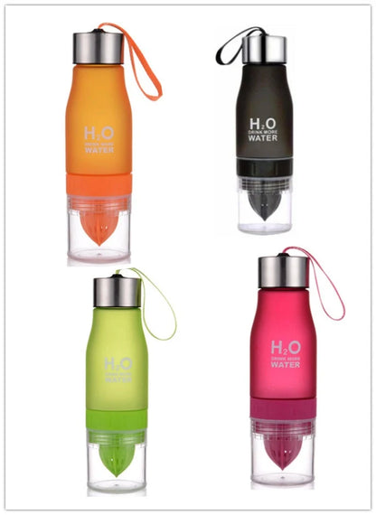 Frosted Plastic Lemon Cup in various colours, BPA-free, 650ml capacity