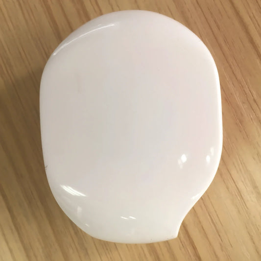 Black automatic cord winder organising 1.2m earphone cable, 68x50x29mm size, PC+ABS material