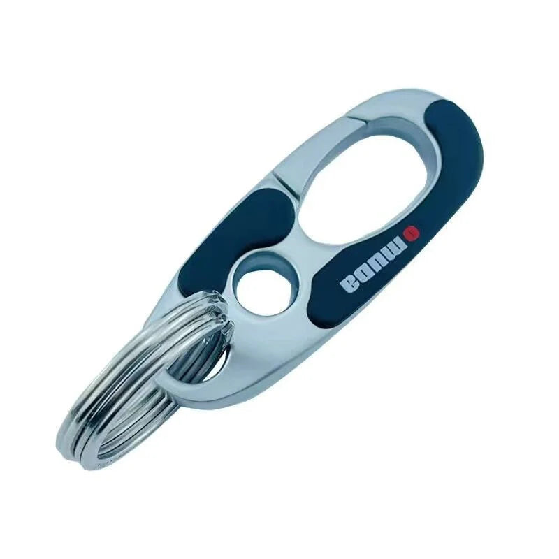 Meida Men's Car Keychain in solid zinc alloy with pastoral style design