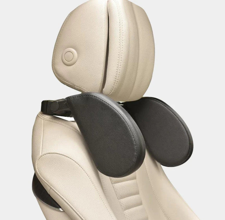 Ergonomic car rear headrest for neck support in various colors