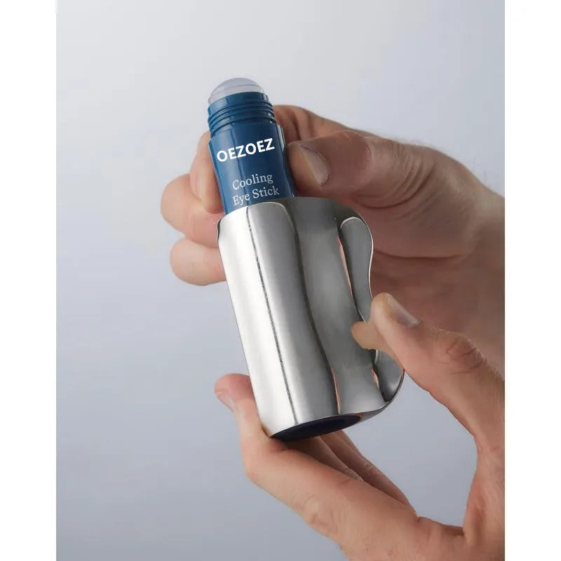 Cooling stick eye cream with hyaluronic acid and caffeine for under-eye moisturising and brightening, 10g stick