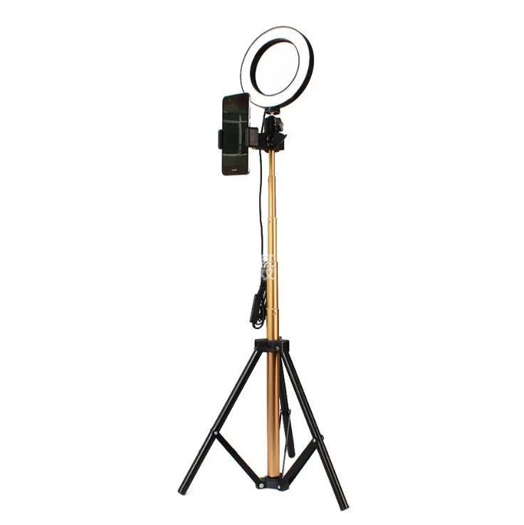 A versatile lighting kit for iPhone, including a ring light, tripod, and accessories to enhance mobile photography and videography