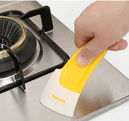 Versatile silicone scrub brushes for cleaning non-stick cookware without scratches