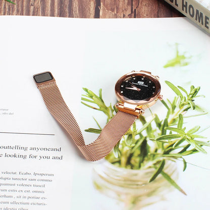 Star Watch in stainless steel with onion crown and small three-pin function