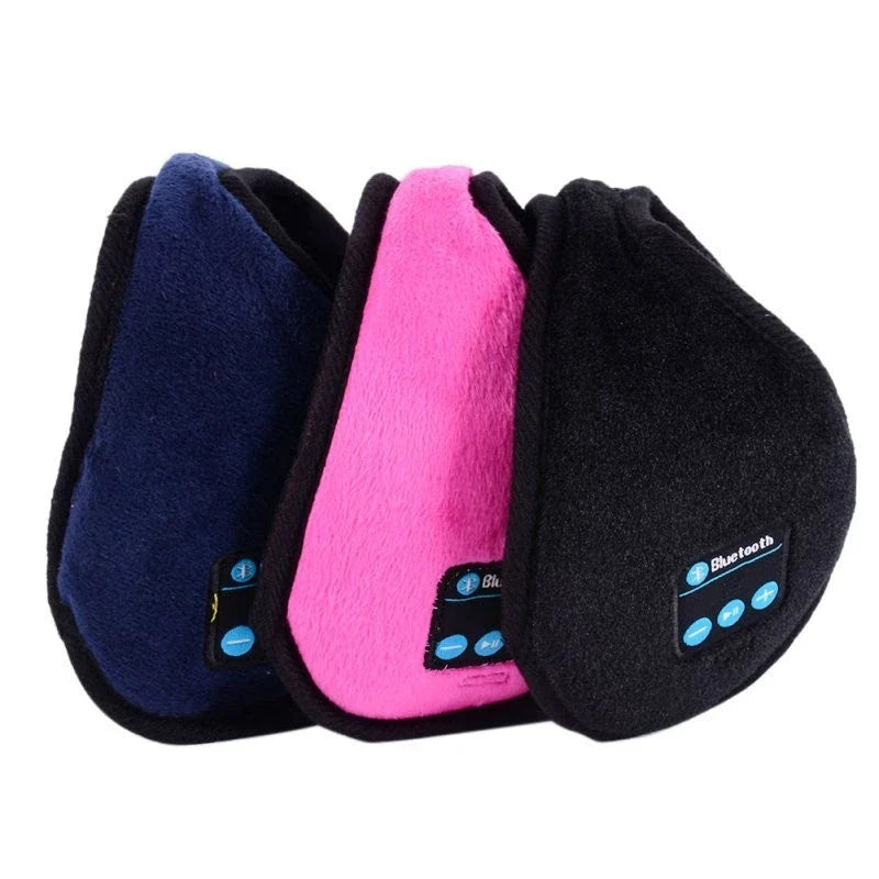 Bluetooth Earmuffs in various colors for winter warmth and phone connectivity