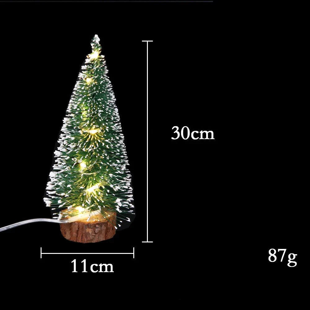 Mini Christmas Tree LED Lights in various sizes with colourful or warm light options