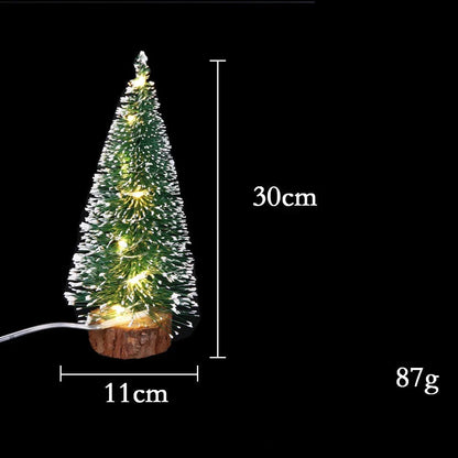 Mini Christmas Tree LED Lights in various sizes with colourful or warm light options