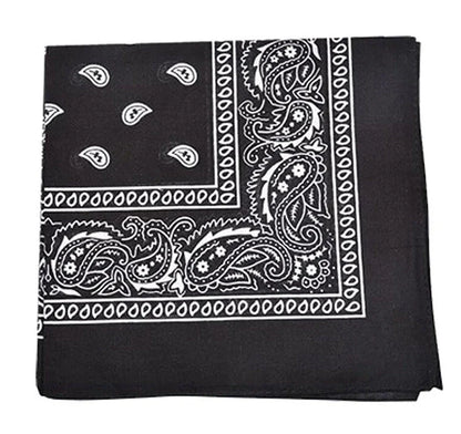 Cashew Flower Paisley Hip Hop Square Scarf in various colours