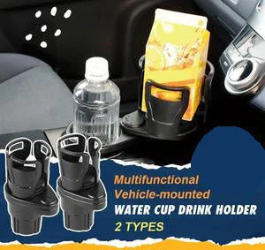 Versatile Car Caddy: Rotating car organizer for storing cups, phones, keys, and other small items