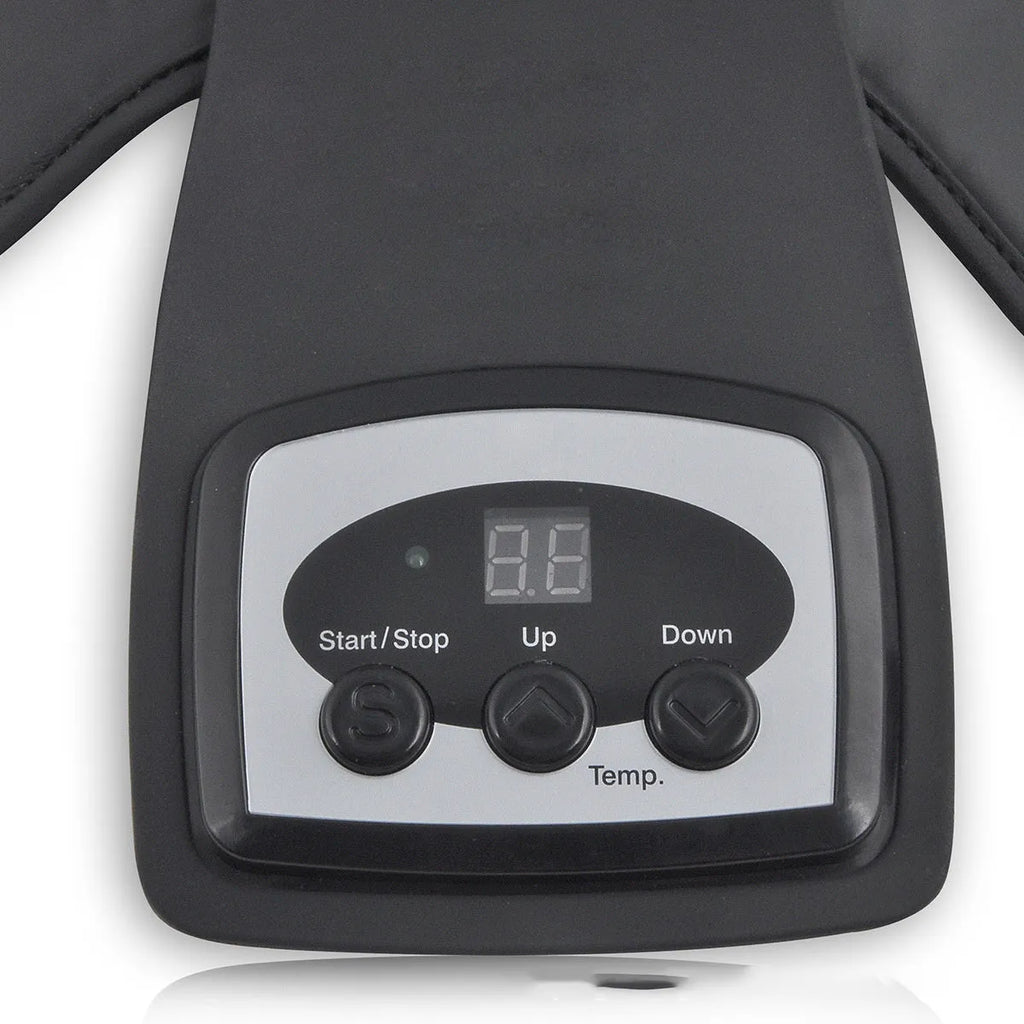 Infrared knee and shoulder massager unit with separate pads and power adapter