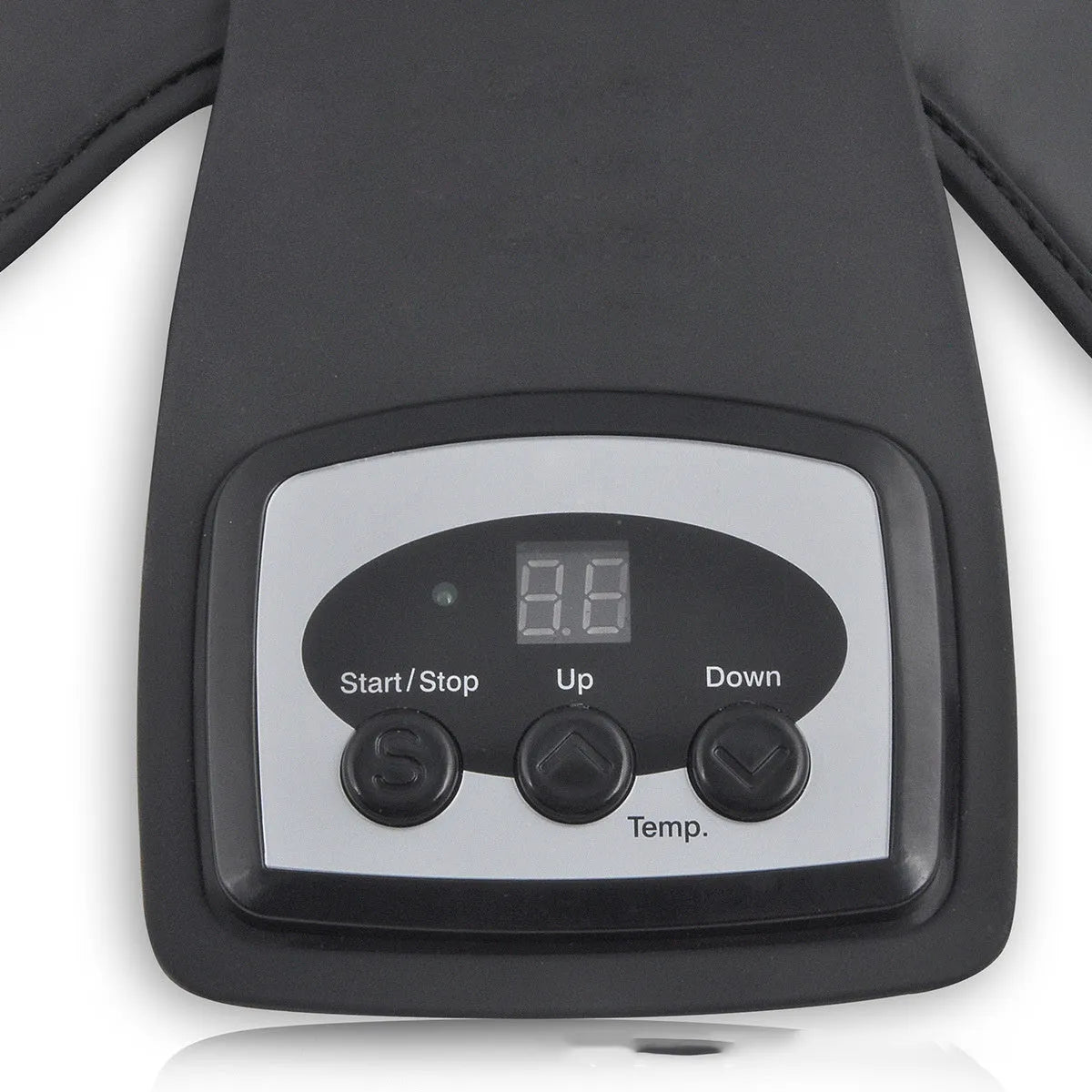Infrared knee and shoulder massager unit with separate pads and power adapter