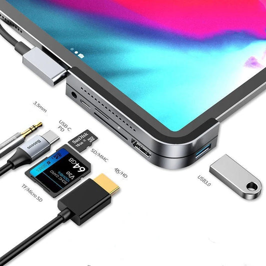 USB Type-C HUB HDMI Multi-Function Adaptor for MacBook Pro and Huawei devices