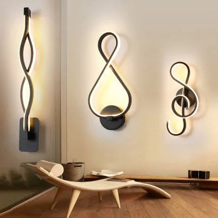 LED wall mounted bedside lamp with silicone shade in selected colour