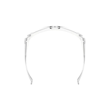 Durable polycarbonate blinds goggles with clear lenses for eye protection