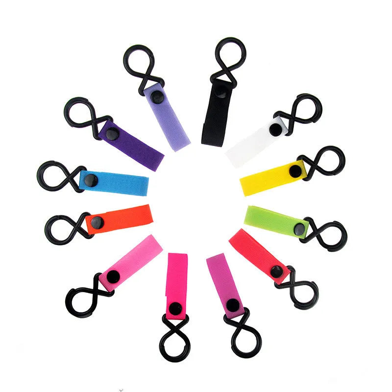 Nylon luggage velcro hook in multiple colour options for suitcase identification