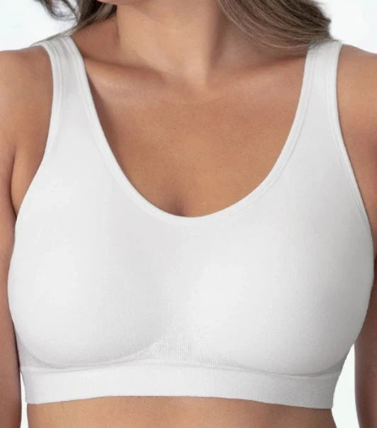Plus-size S-3XL ShaperBra in white, black, and skin tone options