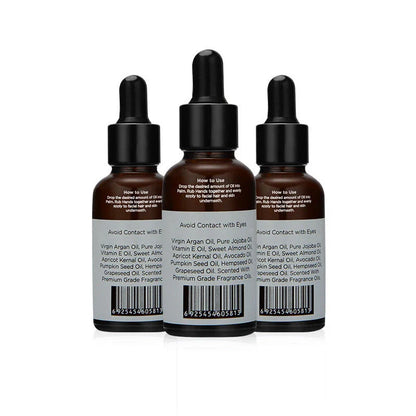 Men's beard care set for rash improvement and nourishment, 90g