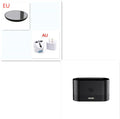 Black or white square ultrasonic aroma diffuser with flame light effect and water tank