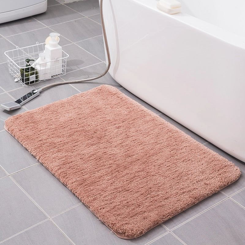 Polyester fibre household floor mat in various colours and sizes