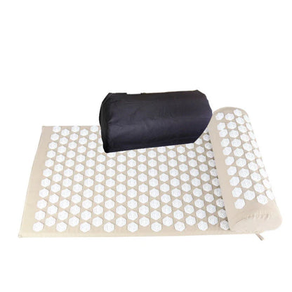 Lotus Acupressure Massage Set with pillow and mat for stress relief