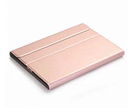 10.2 inch iPad smart case with removable Bluetooth keyboard in various colors