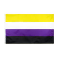 Rainbow flag 90x150cm double-sided polyester taffeta satin outdoor pride flag