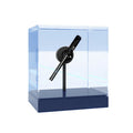 Holographic 3D fan screen desktop decoration with remote control and ABS plastic frame, UK plug option