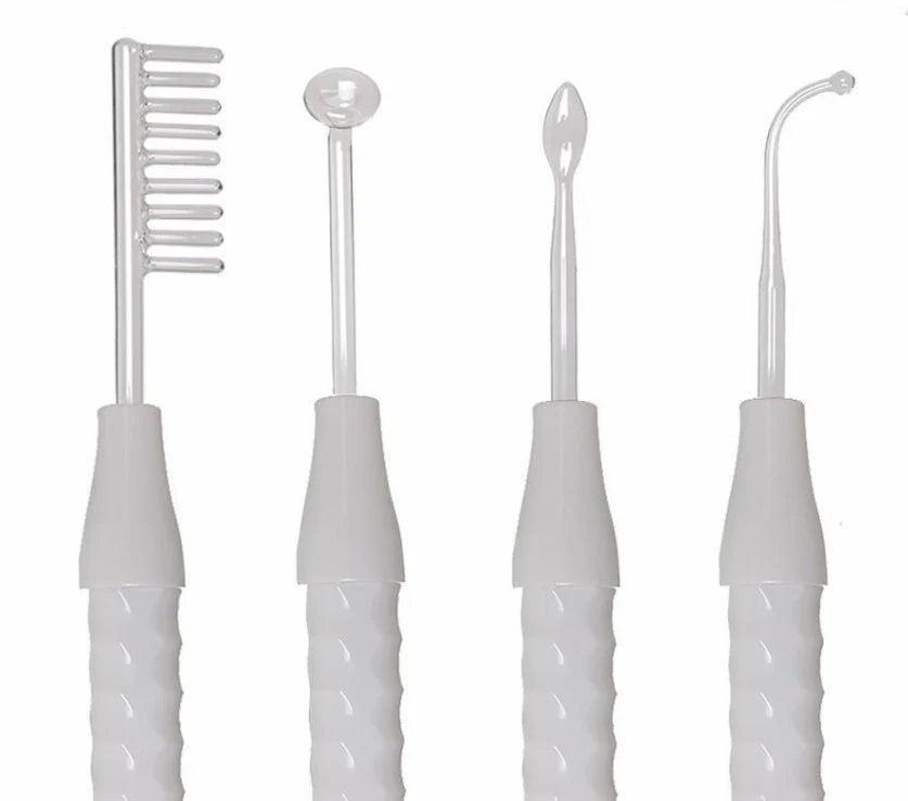 High-frequency electrotherapy beauty instrument for acne treatment and skin healing