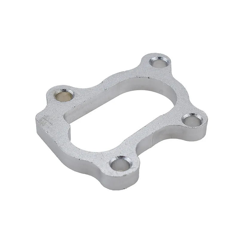 Seven-piece turbocharger turbine flange set made from low carbon steel for Sinosteel RHB31 VZ21, net weight 900g per piece