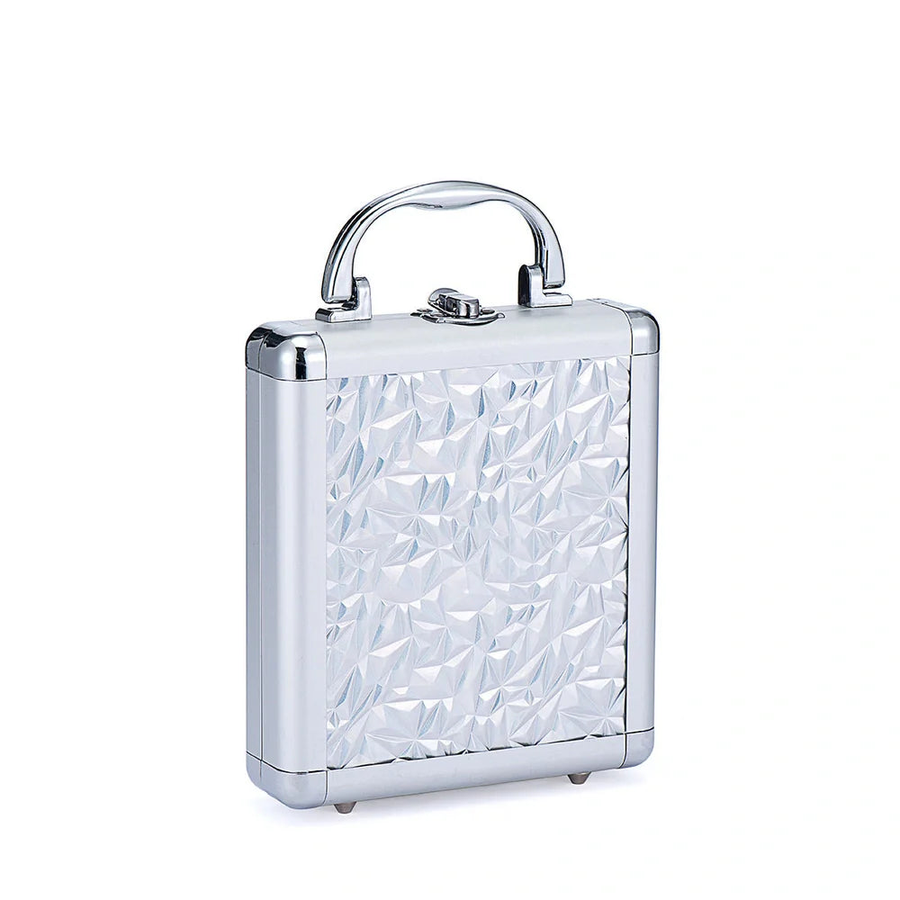 Contouring balm eyeshadow palette lipstick cosmetic set with eight colours in aluminium case