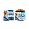 Dog probiotic soft granules in chicken and beef flavour, packaged as soft particles for easy feeding