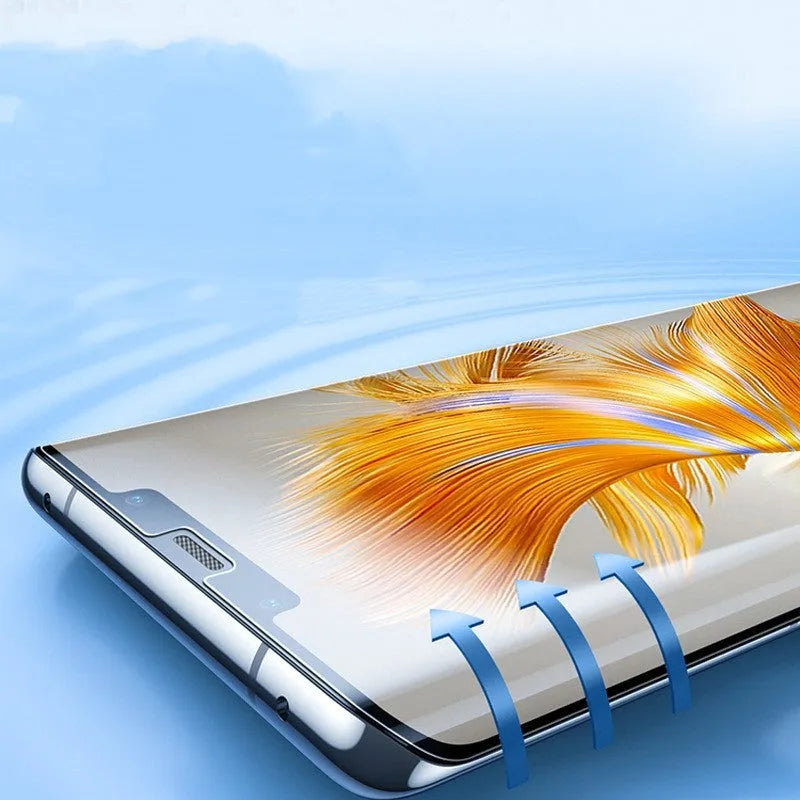 Huawei mate60 TPU screen protector with application tools and anti-fingerprint coating