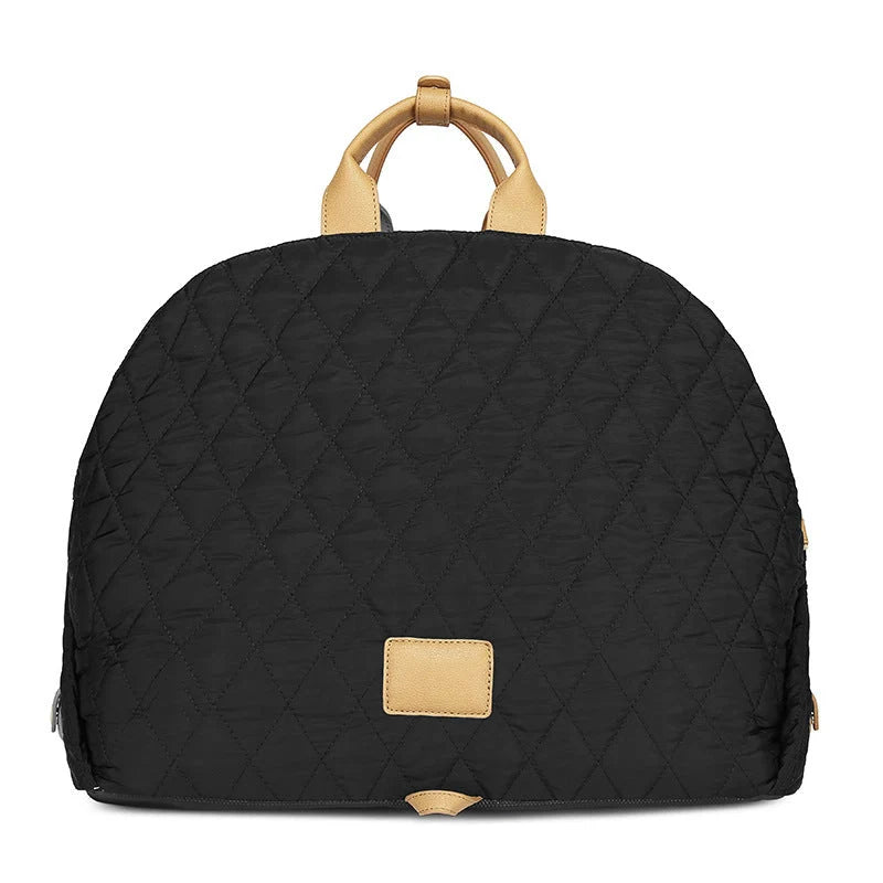 Outdoor Cat Handbag in various colours, showing spacious interior and durable nylon construction.