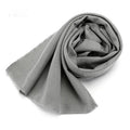 Blue sports cooling towel 30x90cm soft microfiber mesh for gym running camping