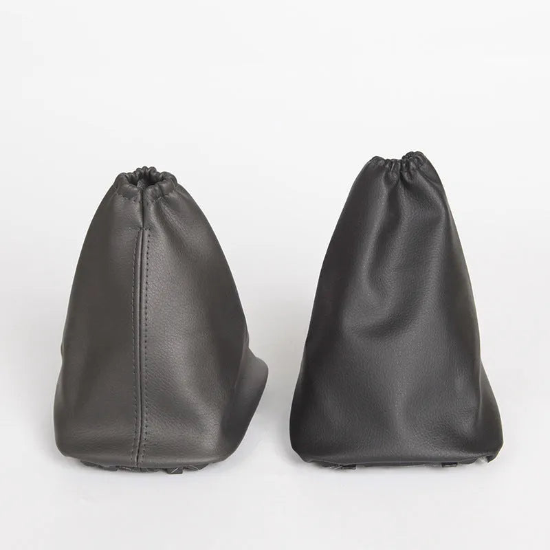 Black leather dust cover for Toyota Corolla gear shift lever