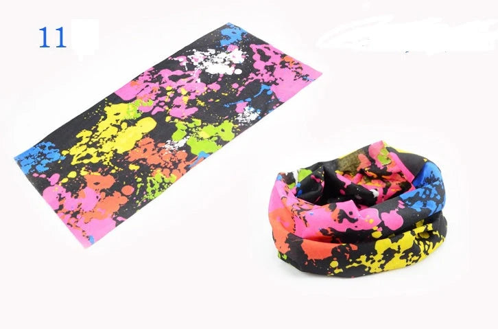 Seamless Outdoor Turban in versatile use as headscarf, scarf, and more