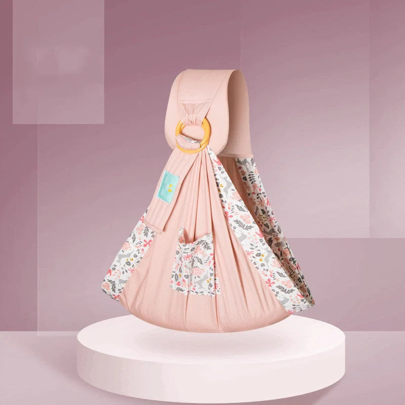 100% cotton baby carrier sling in various colors for secure, hands-free baby carrying