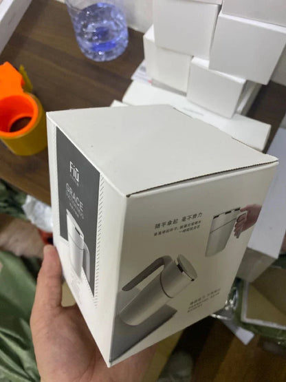 470ml Magic Suction Cup in white with double insulation and spill-proof base