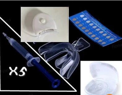 Bright Teeth Whitening Kit with cold light technology for at-home use