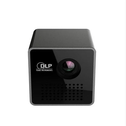 Portable Wireless LED Pico Projector with smart home connectivity for big-screen entertainment anywhere