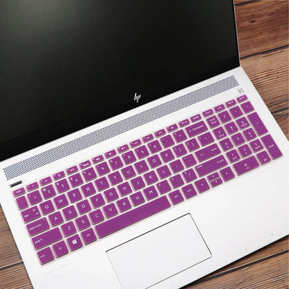 15.6-inch silicone keyboard film for HP Light and Shadow Wizard 4th Generation laptop in various colours