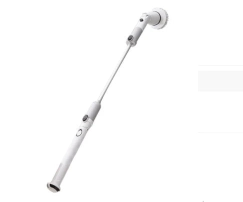 Multifunctional electric cleaning brush with five brush heads for versatile cleaning